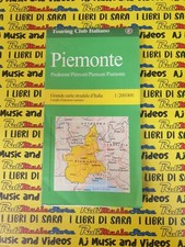 Cartina PIEMONTE grande carta stradale d'Italia 1:200.000 TOURING CLUB IT. (L14)