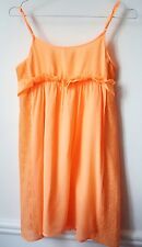 ROBE ORANGE fluo ZARA Kids 11-12 ans en excellent état quasi NEUF