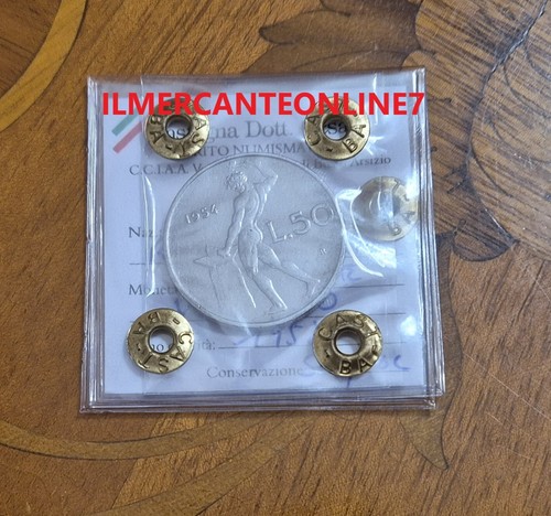 Lire 1954 periziata - lire,