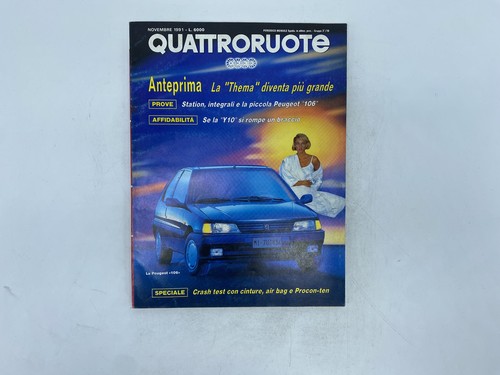 Rivista quattroruote annata - rivista,