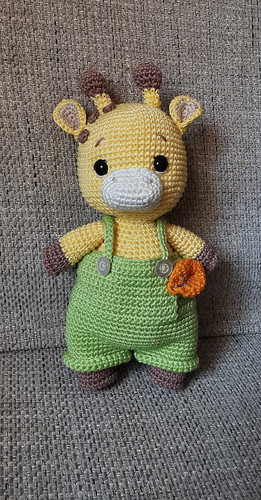 Giraffa pupazzo