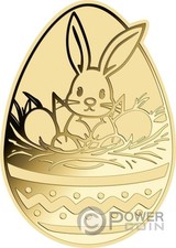 Easter egg 1000 gold - egg, 1/1000