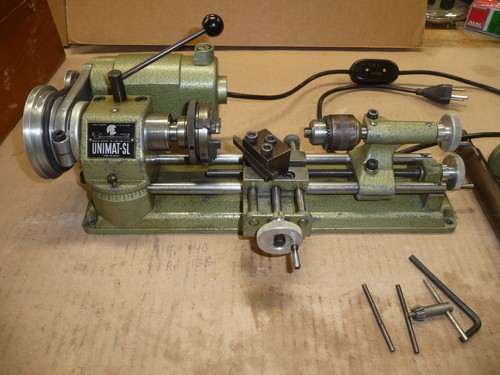 Tornio fresa unimat db200 - tornio,