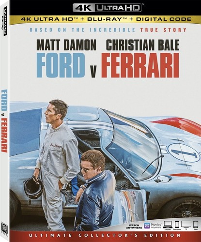 Ford ferrari blu ray - ford, v.