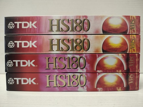 Videocassette vhs tdk - videocassette, hs180