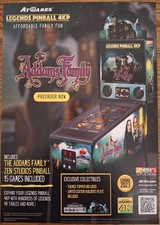 ADDAMS FAMILY video flipper di