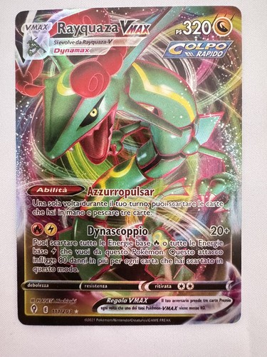 Rayquaza max 111 - rayquaza, v