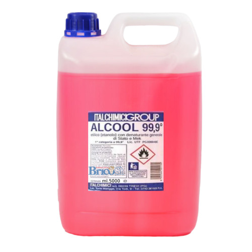 Alcool etilico denaturato - alcool,