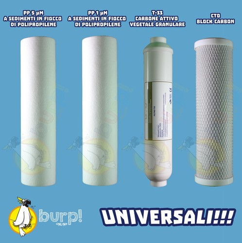 Kit filtri universali - 4,