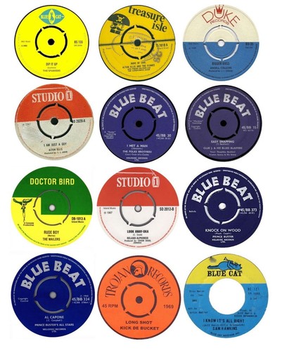 12x85mm reggae records - 12x85mm,