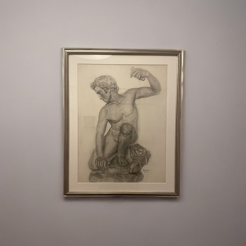 Antico disegno 1929 artista
