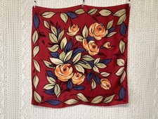Foulard In Seta Vintage Fiori