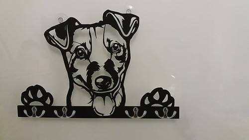 Jack russel portachiavi - russel, quadro