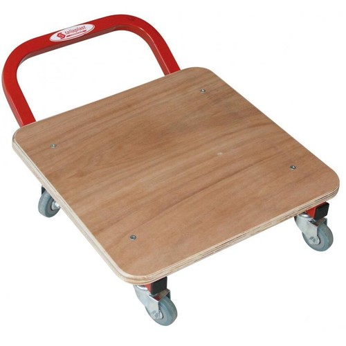 Carrello pedana con ruote - , 100