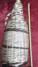 RARO VINO GRECO RETSINA VUOTO VETRO TRASPARENTE ESPOSITORE BOTTIGLIA COPERCHI...