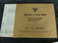 Lancia FLavia aggiornamento catalogo parti di ricambio 88794526