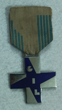 medaglia croce gil pnf blu gioventù italiana littorio 4x4,8 cm
