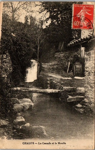 Chalus carte postale - 87,