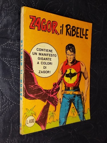 Zagor scritta rossa ristampa - zagor,
