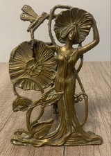 Porta Orologio Da Tasca Italiano In Stile Liberty- Palermo 1890-1910