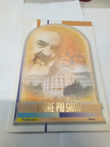Folder padre pio santo - santo, lamina