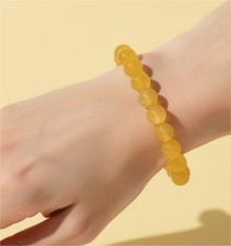 Bracciale in giada gialla di