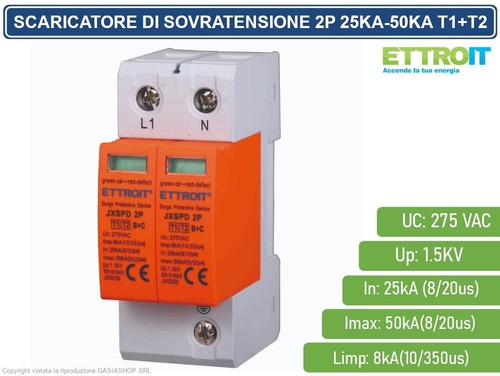 Scaricatore limitatore - scaricatore, di