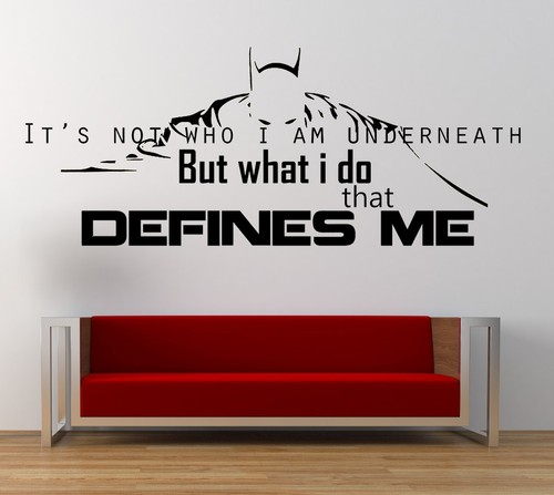 Batman citazione chi sono - citazione, 'chi