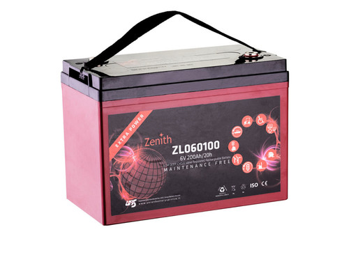 Zenith zl060100 batteria agm - zenith,