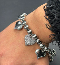 Bracciale con Charm in Acciaio