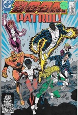 DC Doom Patrol! Fumetto VF+ firmato da Brendan Fraser