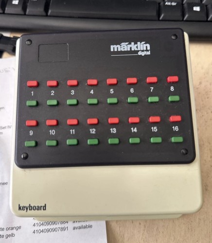 Märklin digital 6040 - , keyboard