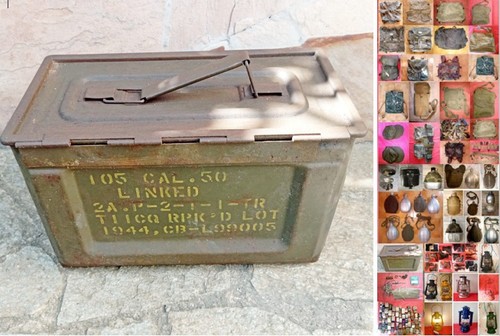 Cassetta metallo porta - in,