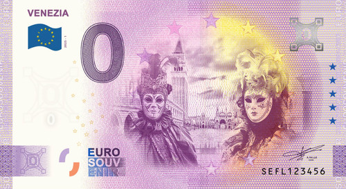 Billet souvenir 2025 italie - billet,