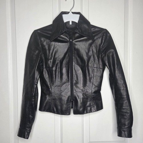 Giacca donna pelle trussardi - pelle,