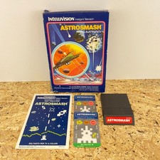 Astrosmash Intellivision Cib completo Pal version gioco per Mattel Electronics