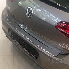Protezione Soglia Paraurti Posteriore VW GOLF 7 VII 2013-2016 Acciaio Cromato