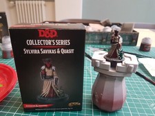 D&d miniature - Painted Sylvira Savikas & Quasit - Descent into Avernus
