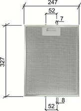 FILTRO ALLUMINIO PER CAPPE