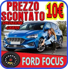 Ruotino Di Scorta Per La Ford Focus Con Misura Da 16 5Fori Kit Ruota Gomma Auto