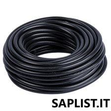 CAVO BIPOLARE H05VV-F 2X1 NERO 10 MT