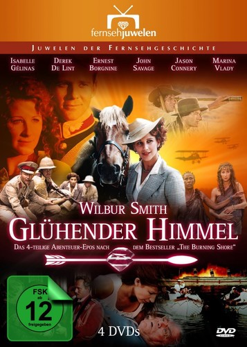 Glühender himmel - glühender,