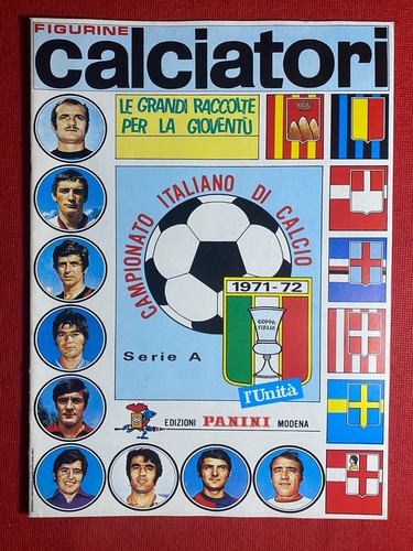 Album calciatori 1971 1972 - calciatori, 1971-1972