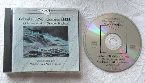 Pierné quintette lekeu - quintette,
