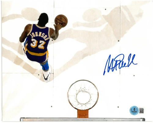 Magic johnson autografo - autografo, los