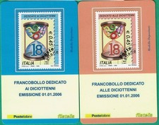 Italia 2006 - tessere dedicate