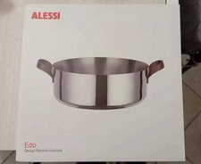 pentola Alessi, casseruola a due manici diametro 24, nuova. 