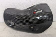 Scudo termico scarico sinistro carbonio Kawasaki Z1000SX Akrapovic P-HSK10R5L 2014-2020