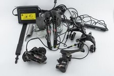 Gruppo Campagnolo Super Record EPS 2x11 scomparti bici corsa cambio freni set speed