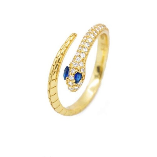 Anello serpente con - anello,